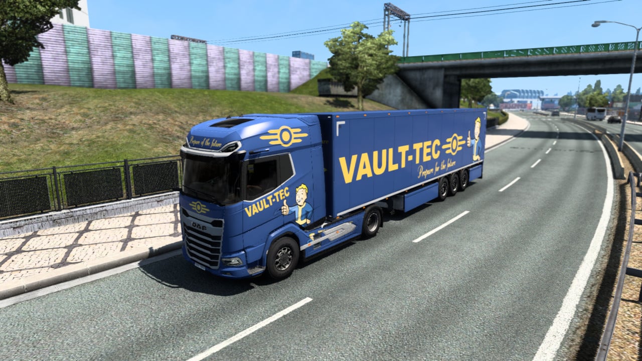 DAF XG Vault Tec Truck + Trailer by James