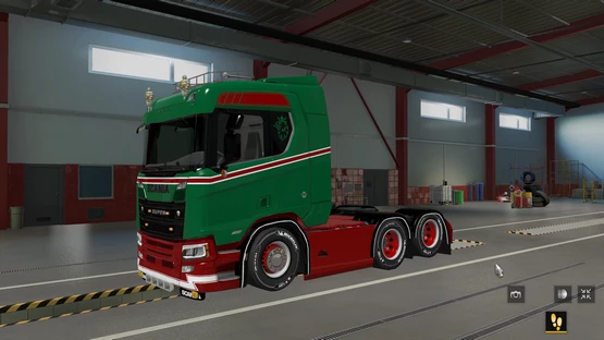 Scania R low G&R skin v1.0 - ETS 2