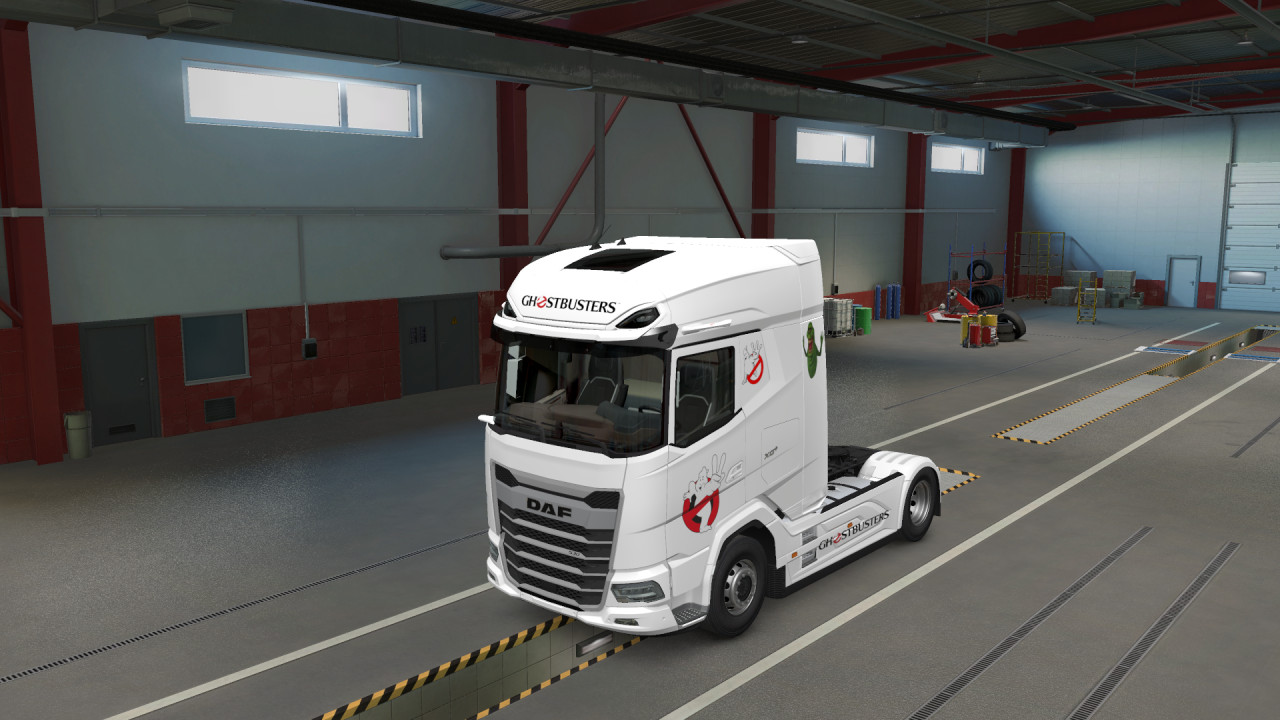 Ghostbuster Logo Truck