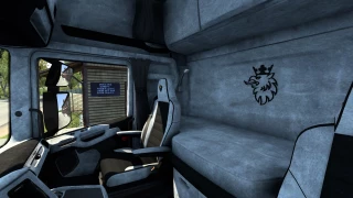 CUSTOMIZABLE SCANIA NEXT-GEN GREY-CARBON DETAILED INTERIOR 1.0 thumbnail 4