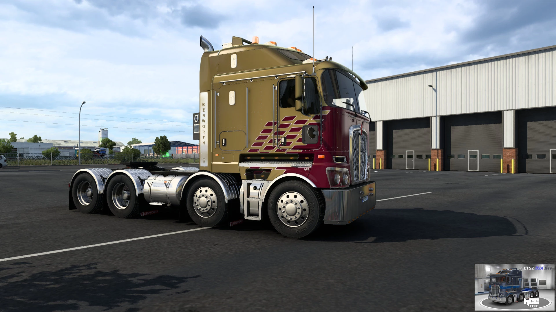 Rta Mods Kenworth K200 V14 Hcc Edit Bsa Revision For Ets2 V140 Or Higher 14143 Fxd Ets 2