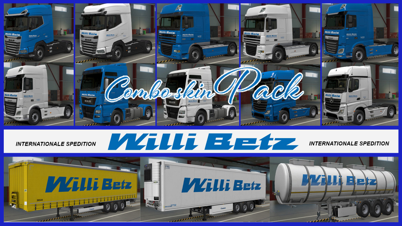 Combo skin pack Willi Betz