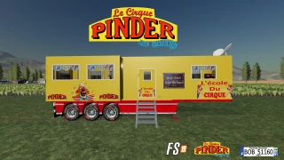FS19 Trailer Ecole PINDER By BOB51160