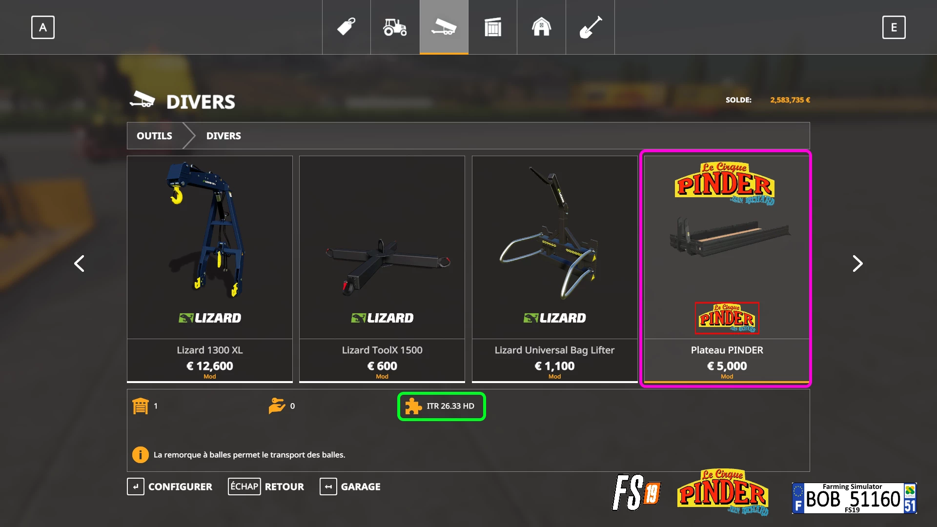 Barriere PINDER by BOB51160 1.0.0.0