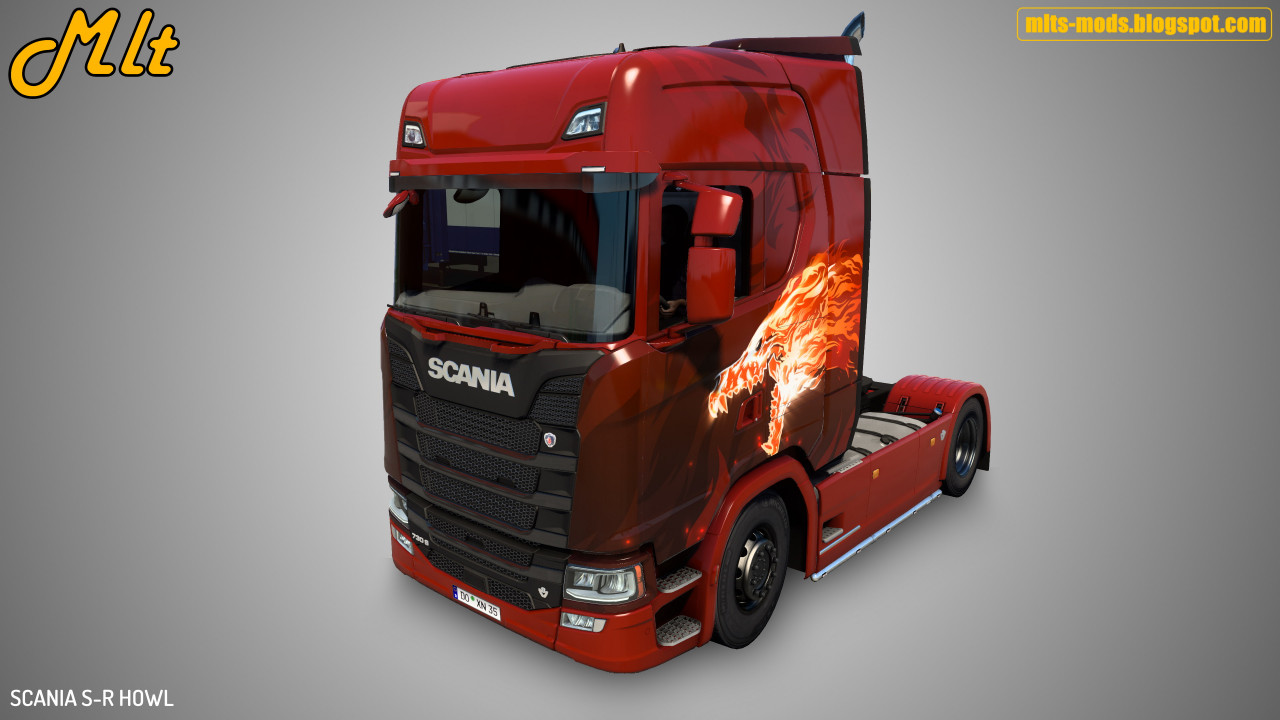 HOWL skin for Scania S and Scania R by MLT