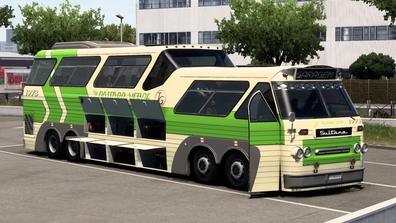 Sultana Panoramico Bus Mod – ETS2/ATS 1.41