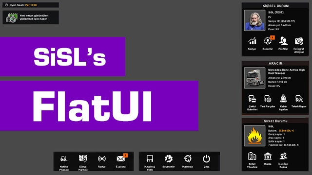 SiSL's FlatUI