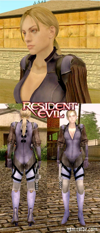 Jill Valentine Mercenaries Battlesuit - GTA: SA