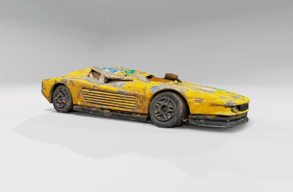 FERRARI TESTAROSSA JUNKYARD