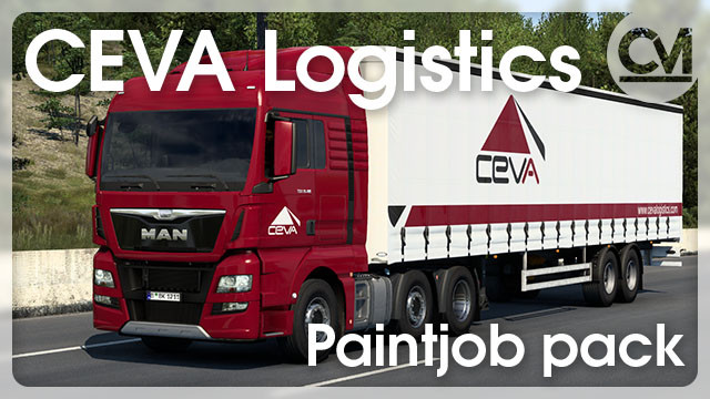 CEVA Logistics Paintjob Pack
