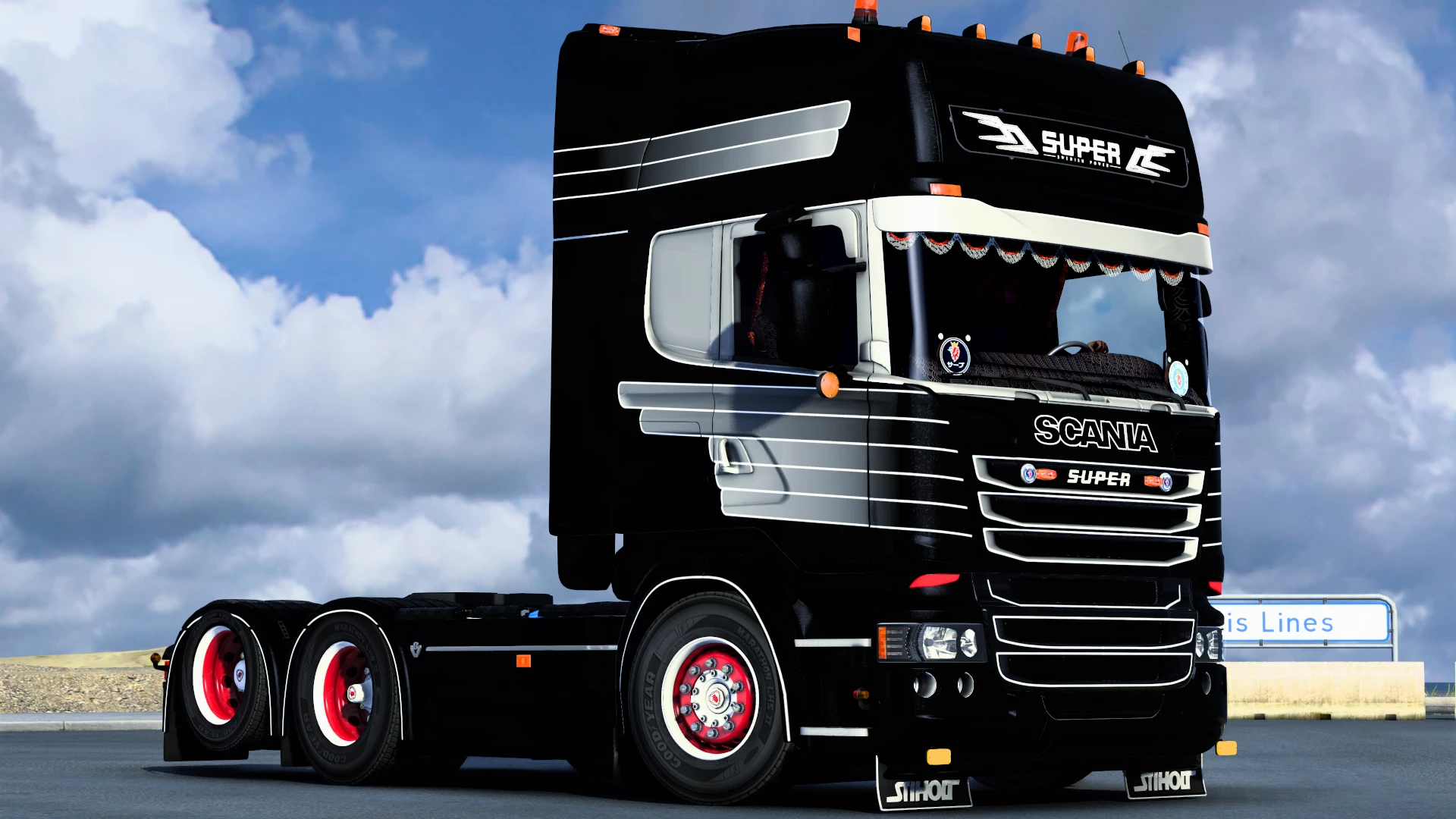 Wftruckstyling Burtman Skin For Scania Fred 142 Ets 2