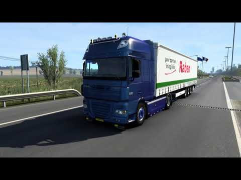 DAF XF 105 Open pipe sound
