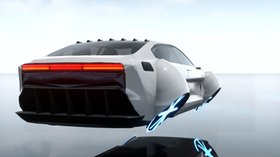 2075 Sunburst Vision : Concept (Hover Car)