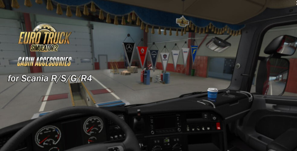 Cabin Accessory DLC for Scania R/S/G/R4