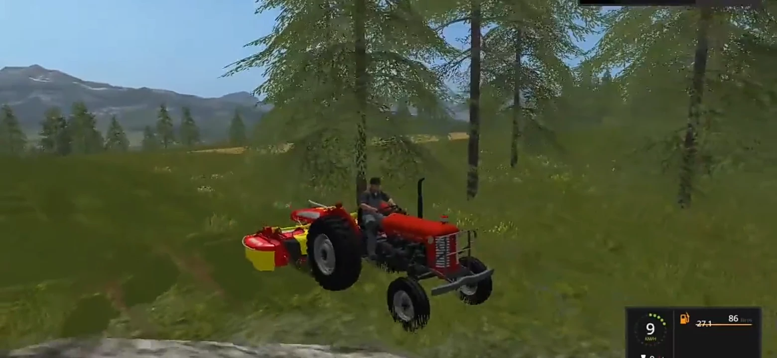 Farming Simulator 20 { Massey Ferguson 65X Tractor } Mod Gameplay