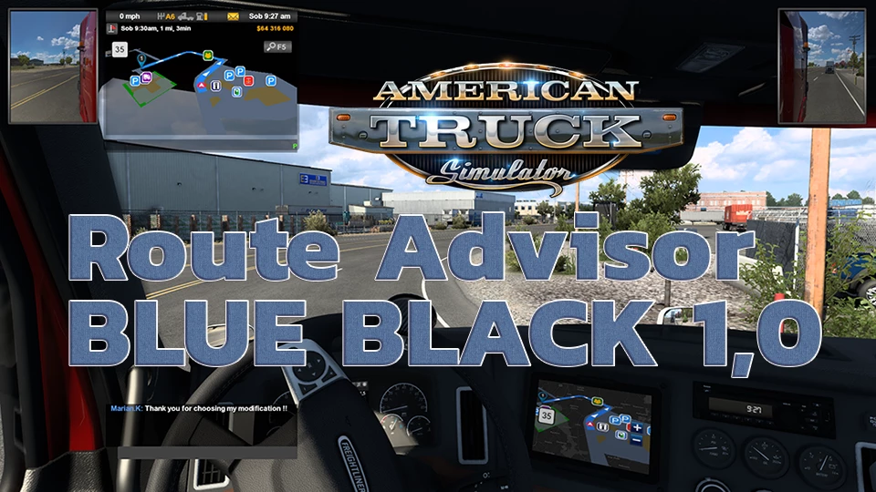 Route Advisor BLUE BLACK 1,0