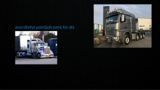 actros 8x4 skin pack 1.0 thumbnail 2