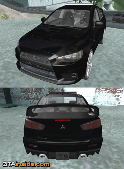 Mitsubishi Lancer Evolution X POLICE