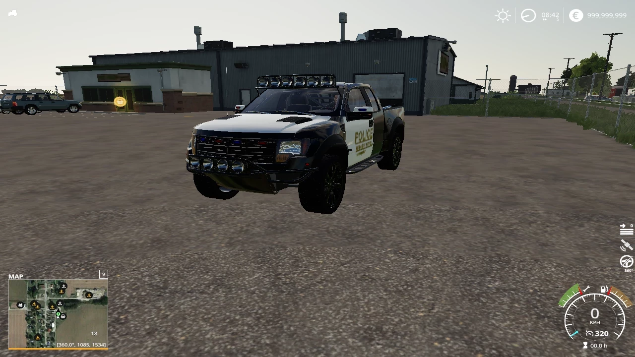 2012 ford raptor police