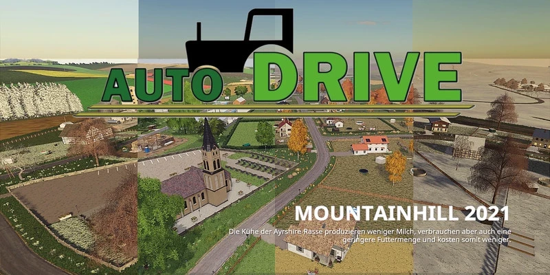 AutoDrive course for the MountainHill2021 v 1.0