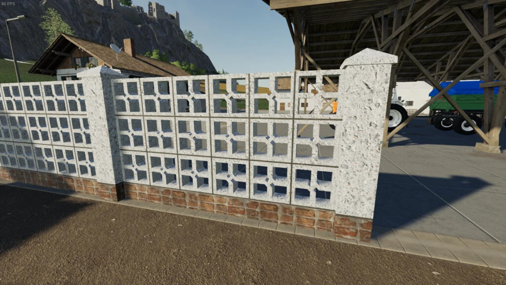 Concrete Brick Fence Pack