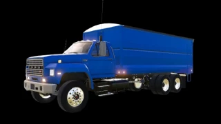 Ford F800 flatbed/AR truck v 1.0 thumbnail 2