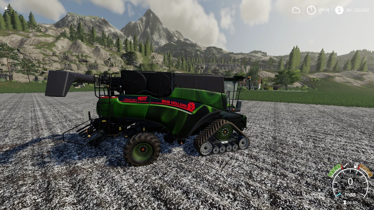 Hardcore New Holland Eagle355th Harvester v 1.0