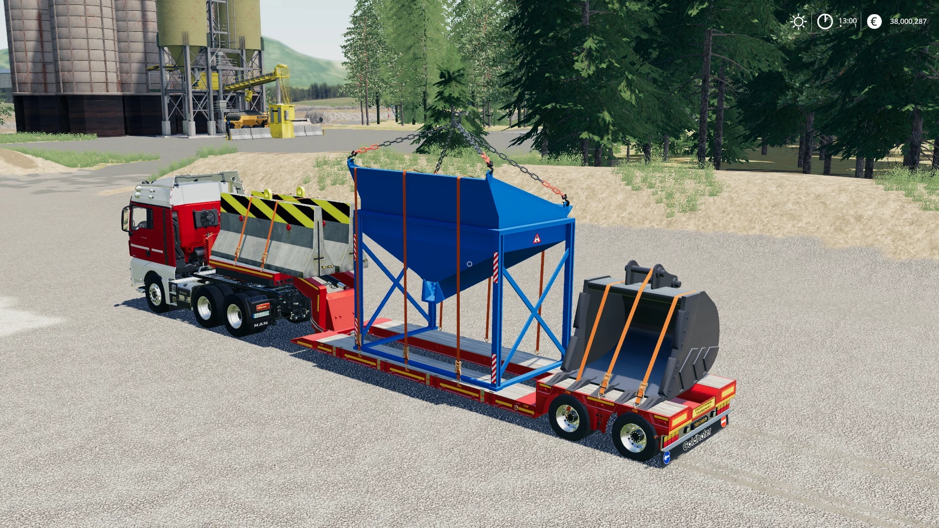Goldhofer 2 Axle Low Loader v 1.0