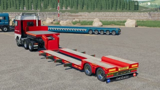 Goldhofer 2 Axle Low Loader v 1.0 thumbnail 3