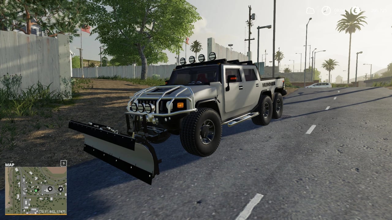 Hummer 6x6 (with snow plow)