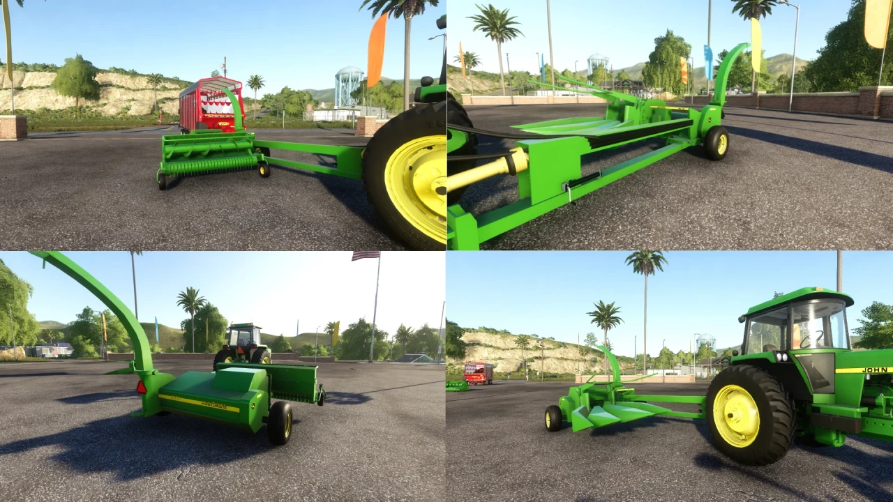 John Deere 3955 Pull-Behind Chopper