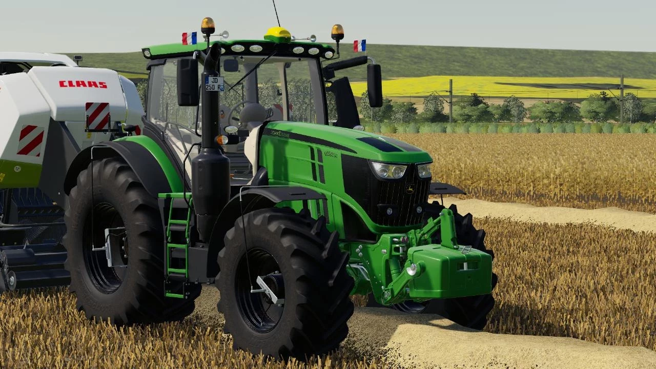 John Deere 6R Soucy Tracks v 1.0 - FS 19