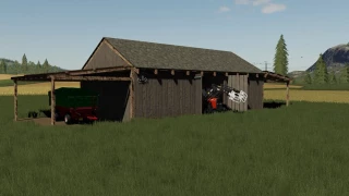 Old Wooden Barn With Shed v 1.0 thumbnail 4
