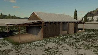 Old Wooden Barn With Shed v 1.0 thumbnail 3