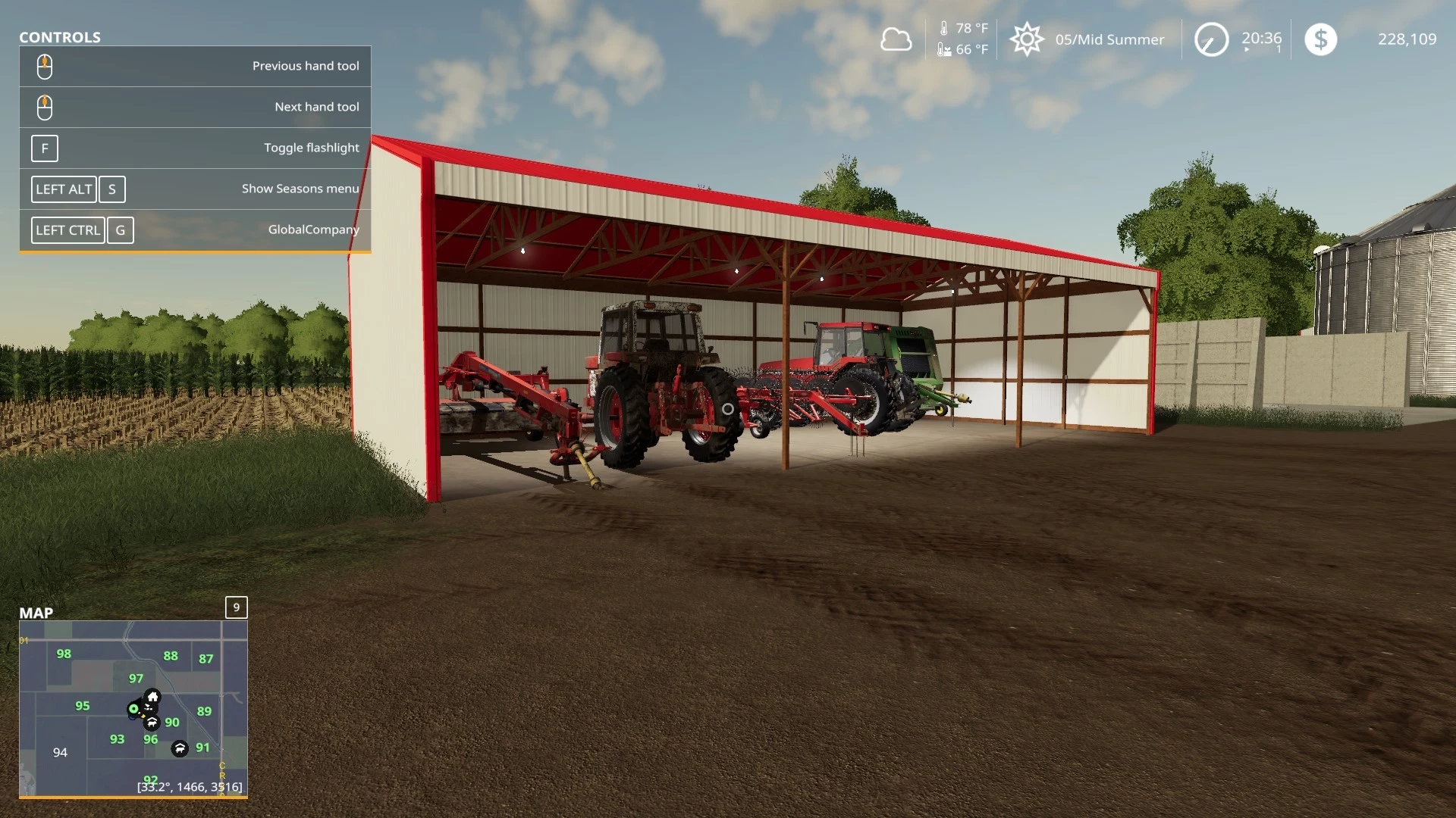 Open Face Shed v 1.0
