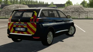 Peugeot 5008 2021 Gendarmerie v 1.0 thumbnail 6