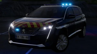 Peugeot 5008 2021 Gendarmerie v 1.0 thumbnail 4