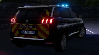 Peugeot 5008 2021 Gendarmerie v 1.0 thumbnail 3