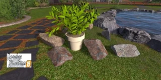 Placeable Flowerpot And Rocks v 1.0 thumbnail 2