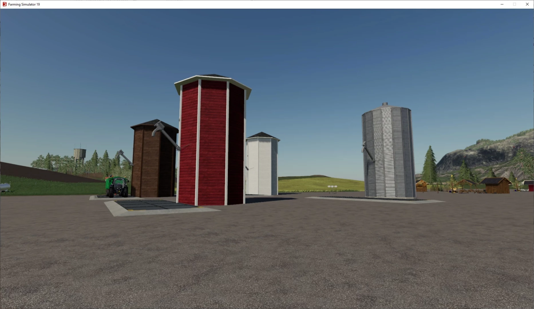 Wooden Silos Multi Fruits v 1.0