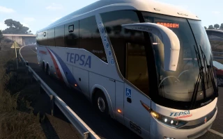 Marcopolo G7 1200 6x2 Facelift Scania ATS - ETS2 1.40.1.41,1.42beta 2.0 thumbnail 4