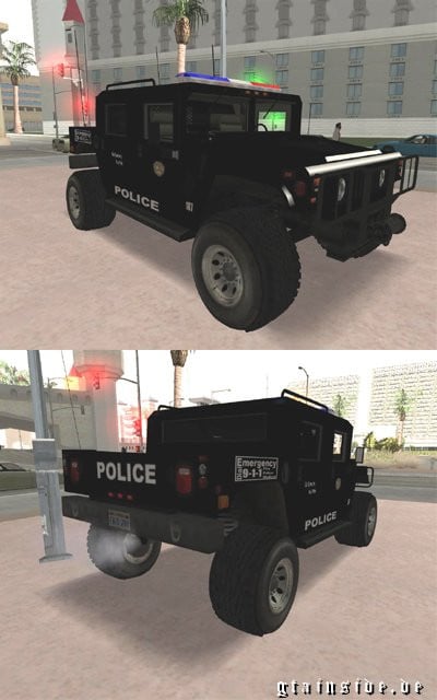 1986 Hummer H1 Police