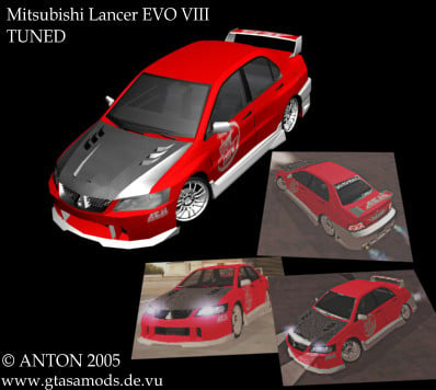 Mitsubishi Lancer EVO VIII Tuned