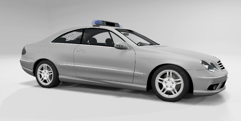 Mercedes CLK Polizei