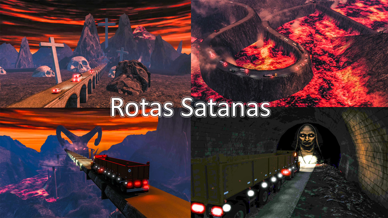 Rotas Satanas Map Save Game Profile ETS2 1.40,1.42 beta