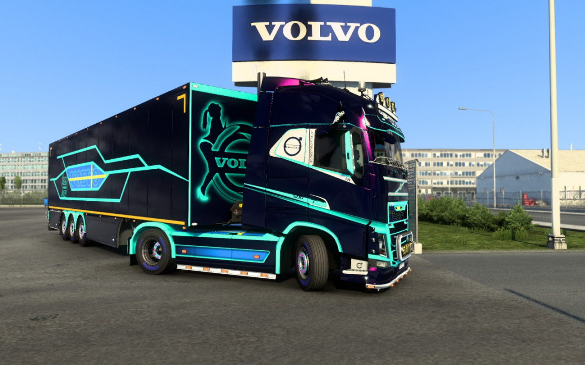 Scania and Volvo Lines Paintjob