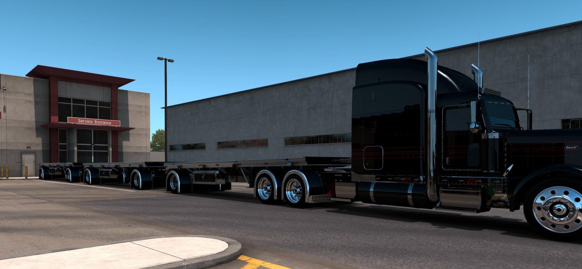 Wesco hay trailer custom