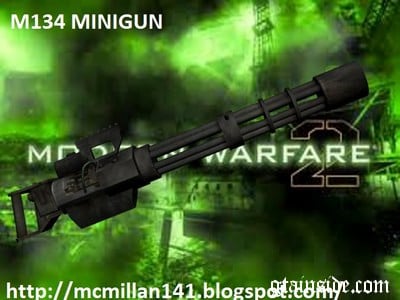 M134 Minigun from MW2