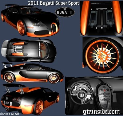 2011 Bugatti Veyron Super Sport