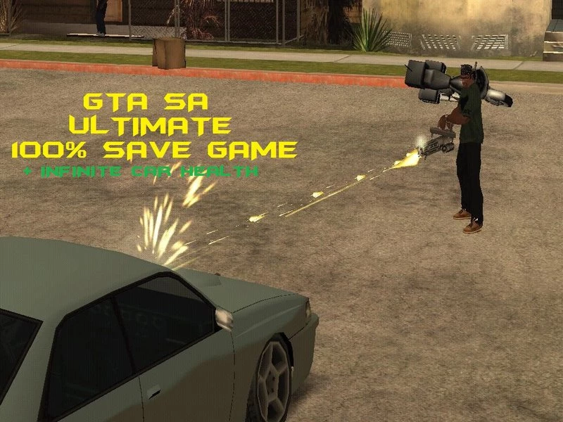 GTA San Andreas 100% Savegame PS4 Mod 